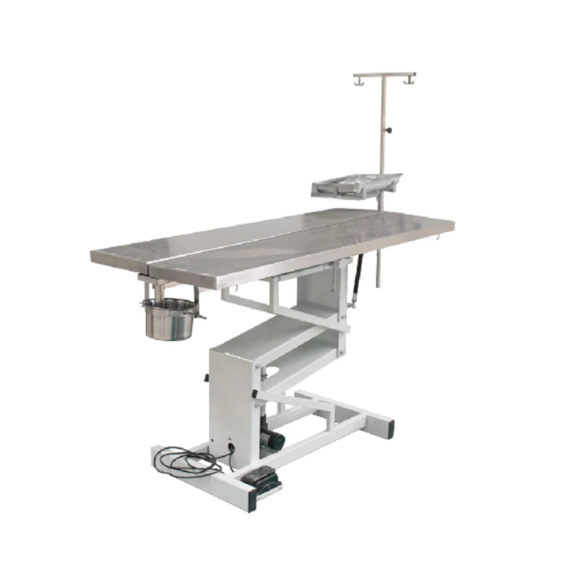 EUR VET Veterinary Hospital Stainless Steel Pet Thermostatic Electric Lifting Operating Surgical Table