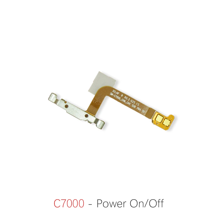 Volume Power Switch On Off Button For Samsung A500 FU A3000 A5000 C5000 C7000 OnOff Key Flex Cable