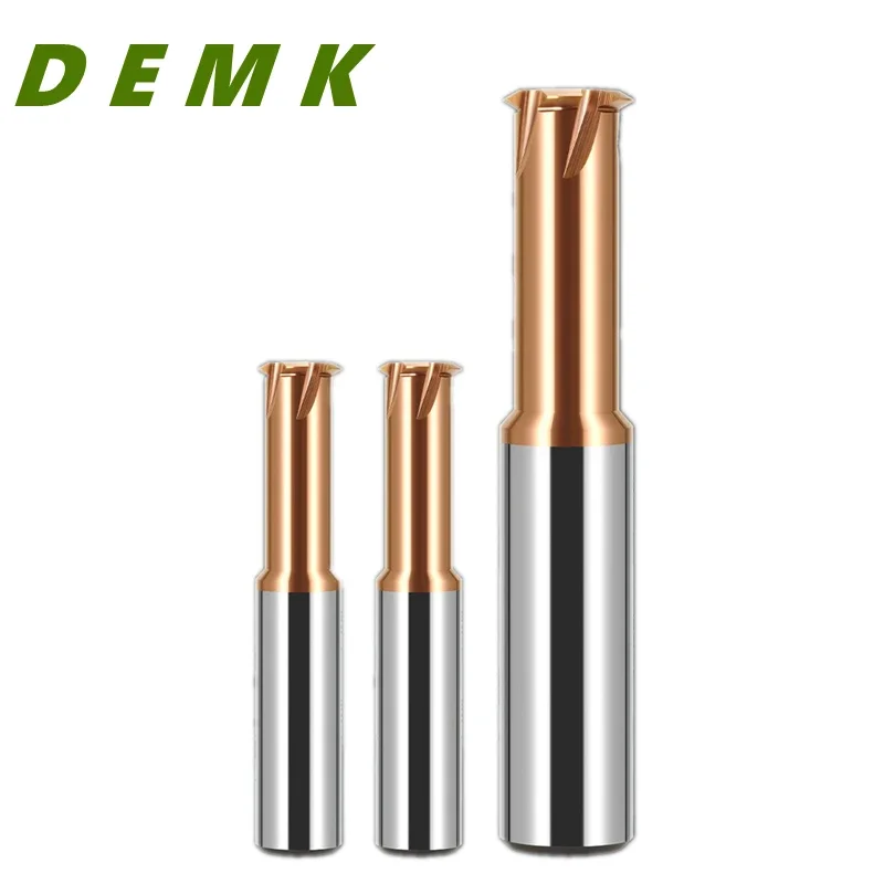 Single tooth carbide Thread Milling HRC 65 60 Degree M1 M1.2 M1.4 M1.6 M2 M2.5 M3-M24 Solid carbide CNC thread Milling cutter