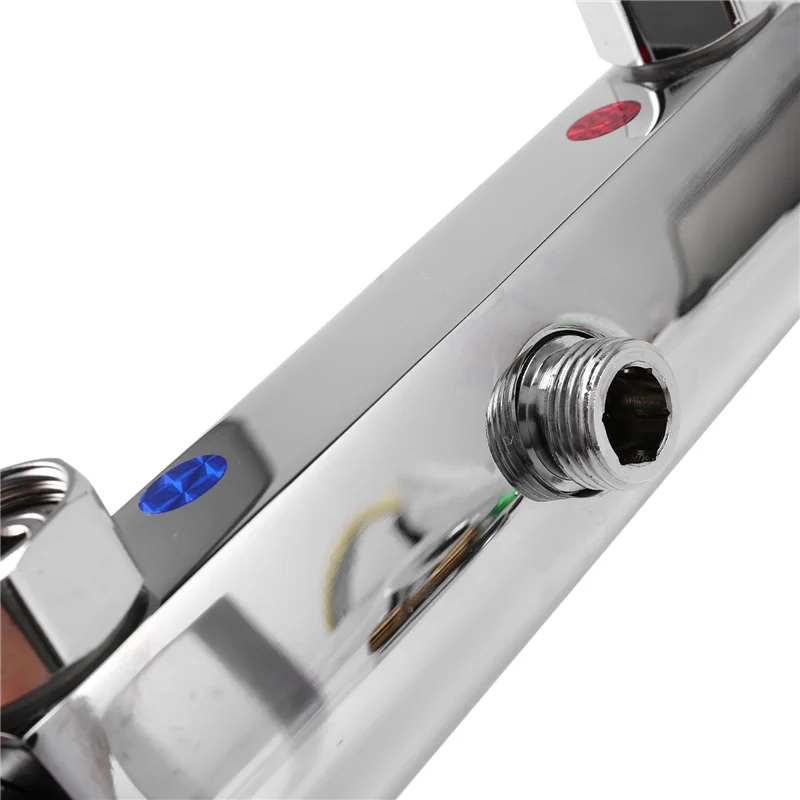 

ABPQ-Термостатический смеситель для душа, современный термостатический смеситель для душа, кран с защитой от ожогов, смеситель для горячей и холодной воды, постоянное температуру