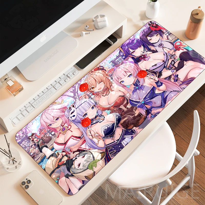 

Anime Sexy Girl Yoimiya MousePad Gaming Accessories Gamer DeskMat Genshin Impact PlayMats Large Mousepads XXL Keyboard Mouse Pad