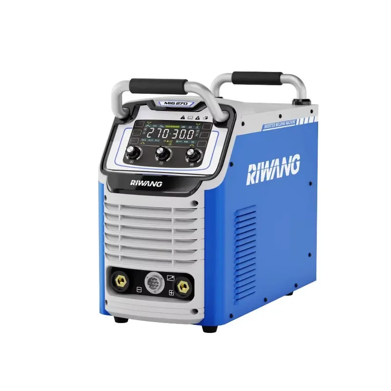 Portable Riwang MIG-270IS Industrial Multifunction IGBT Inverter MIG Welder Gas Welding Steel Cast Iron 220V/380V Input 1