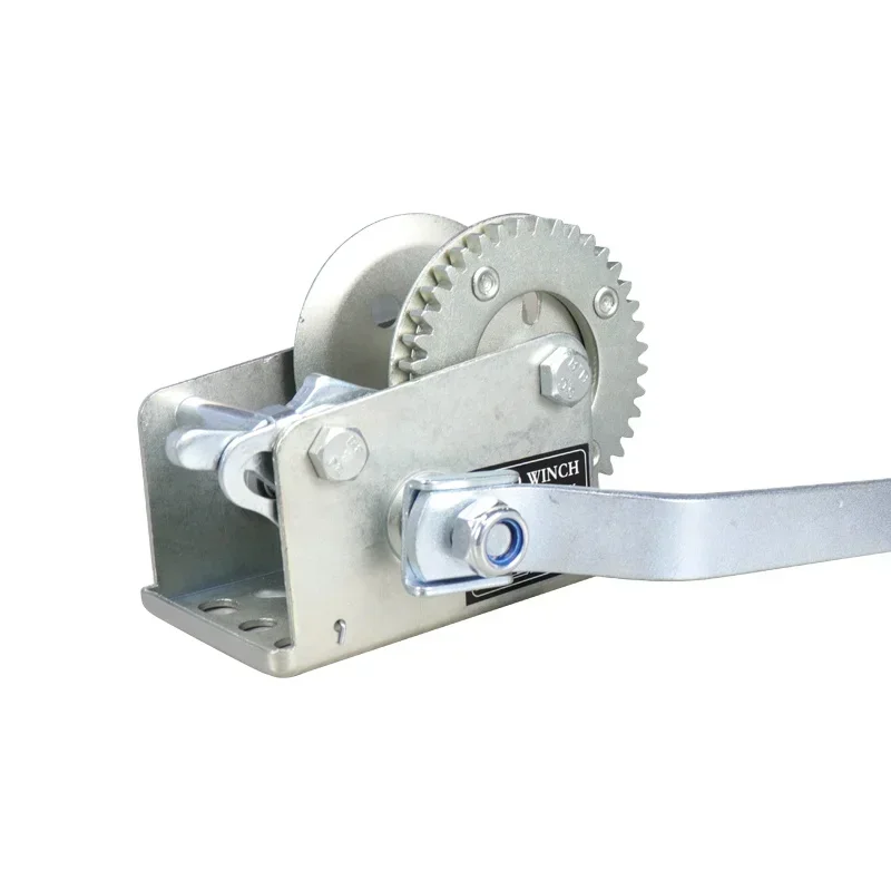 Good Material 1200lbs Mini Portable Hand Winch Pulling Hand Winch For Sale Lifts For Cars Lifting Winch Lifting Tools