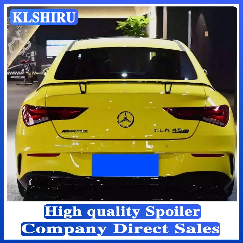 

Rear Trunk Spoiler For Mercedes Benz C118 CLA Class 2019-2023 CLA180 CLA200 CLA250 CLA220 CLA35 45 ABS Trunk Wing Car Styling