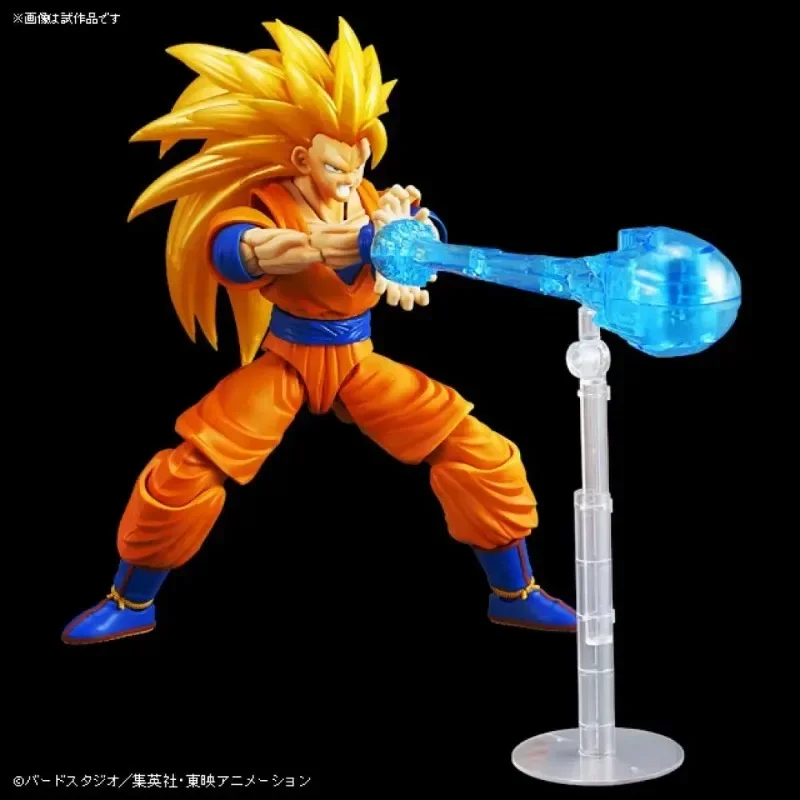 En Stock genuino Bandai Dragon Ball Z figura-rise estándar FRS SUPER SAIYAN 3 SON GOKOU Anime figura de acción juguete de modelo de ensamblaje