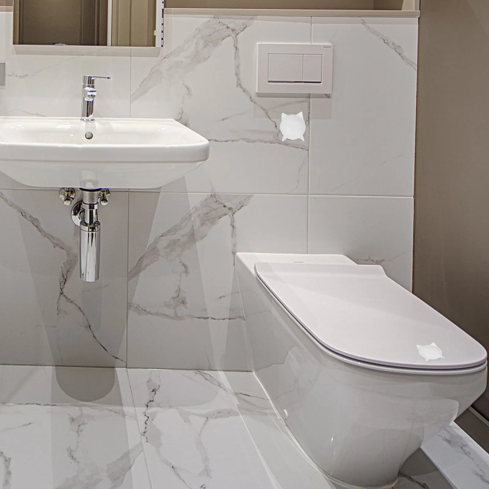 

8pcs Door Handle Pad Silicone Collision-Proof Cushion For Home Office Hotel Fridge Door Knob Bumper Wall Protective Mute Pad