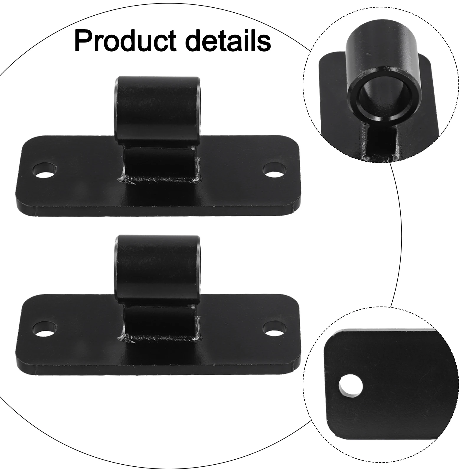 Chain Link Fence Hinges Heavy Duty Hinges As Shown Complete Package Easy To Install Galvanized Iron Construction