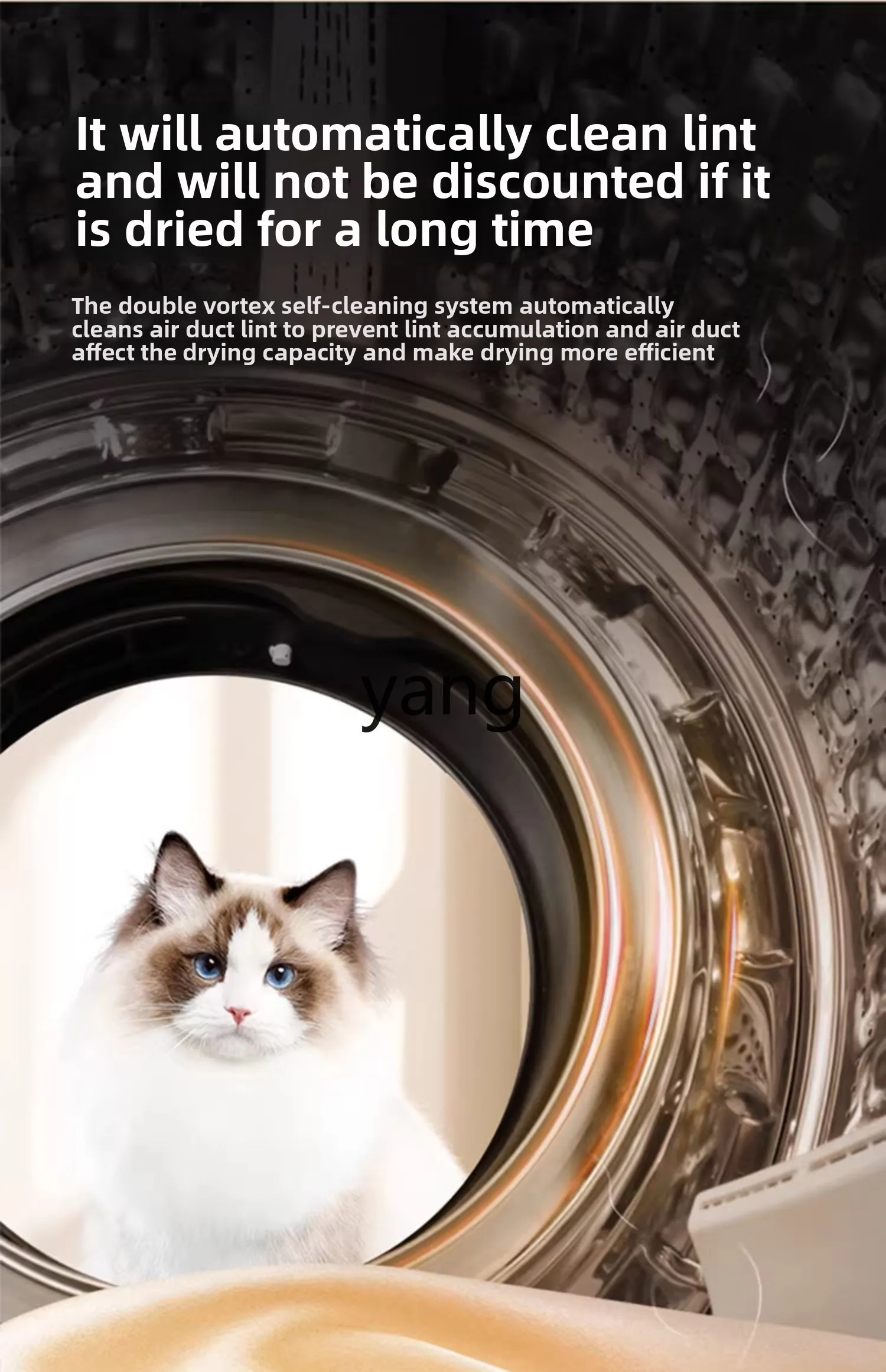 LH drum washing machine household automatic direct drive ultra-thin washing and drying integrated