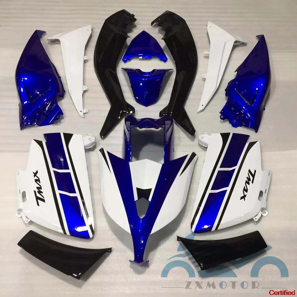 New Full Fairing Kit For Yamaha TMAX530 Tmax 530 T-max530 2012 2013 2014 blue white cowling