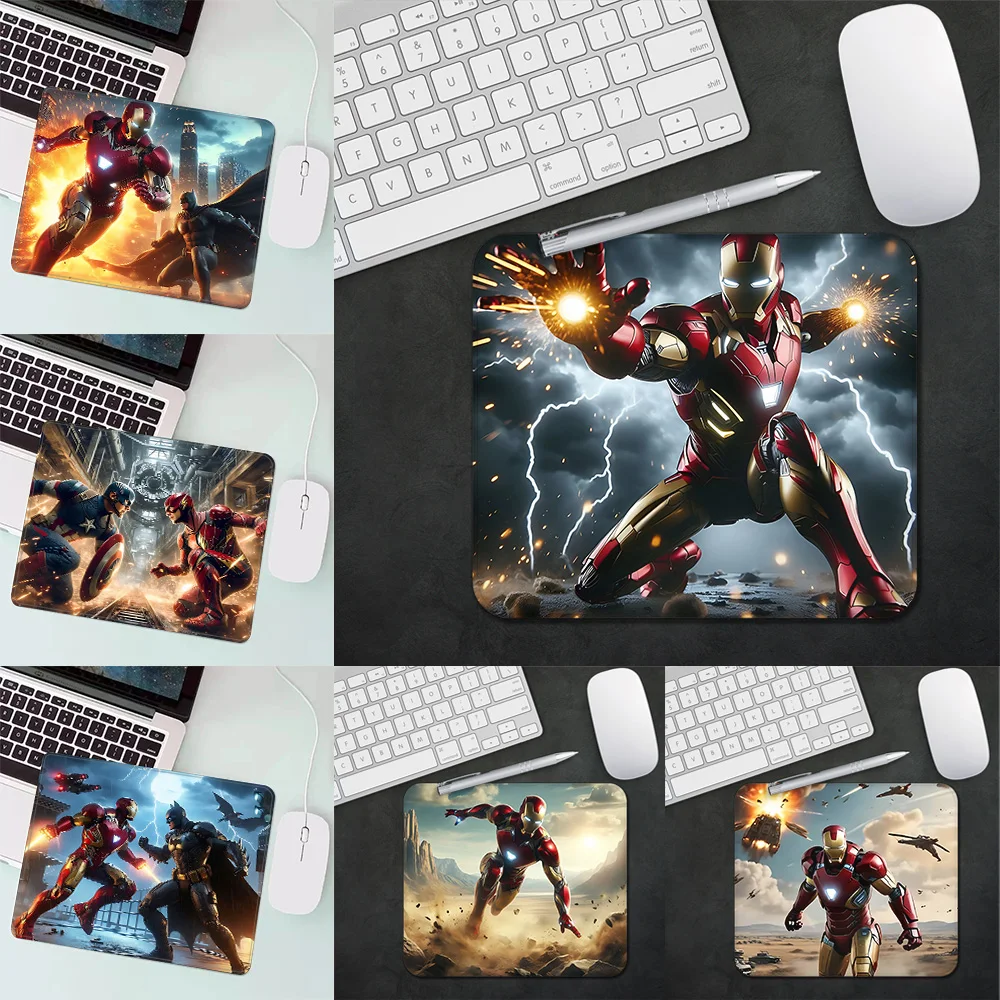 

Iron Man Gaming Mouse Pad XS Small Mousepad For PC Gamer Desktop Decoration Office Mouse Mat Deskmat Rug