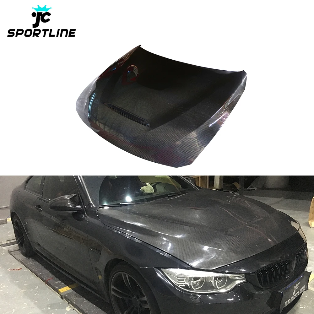 

Vacuum Carbon Fiber F8x M4 Engine Hood For BMW F80 M3 F82 M4 2014-2019