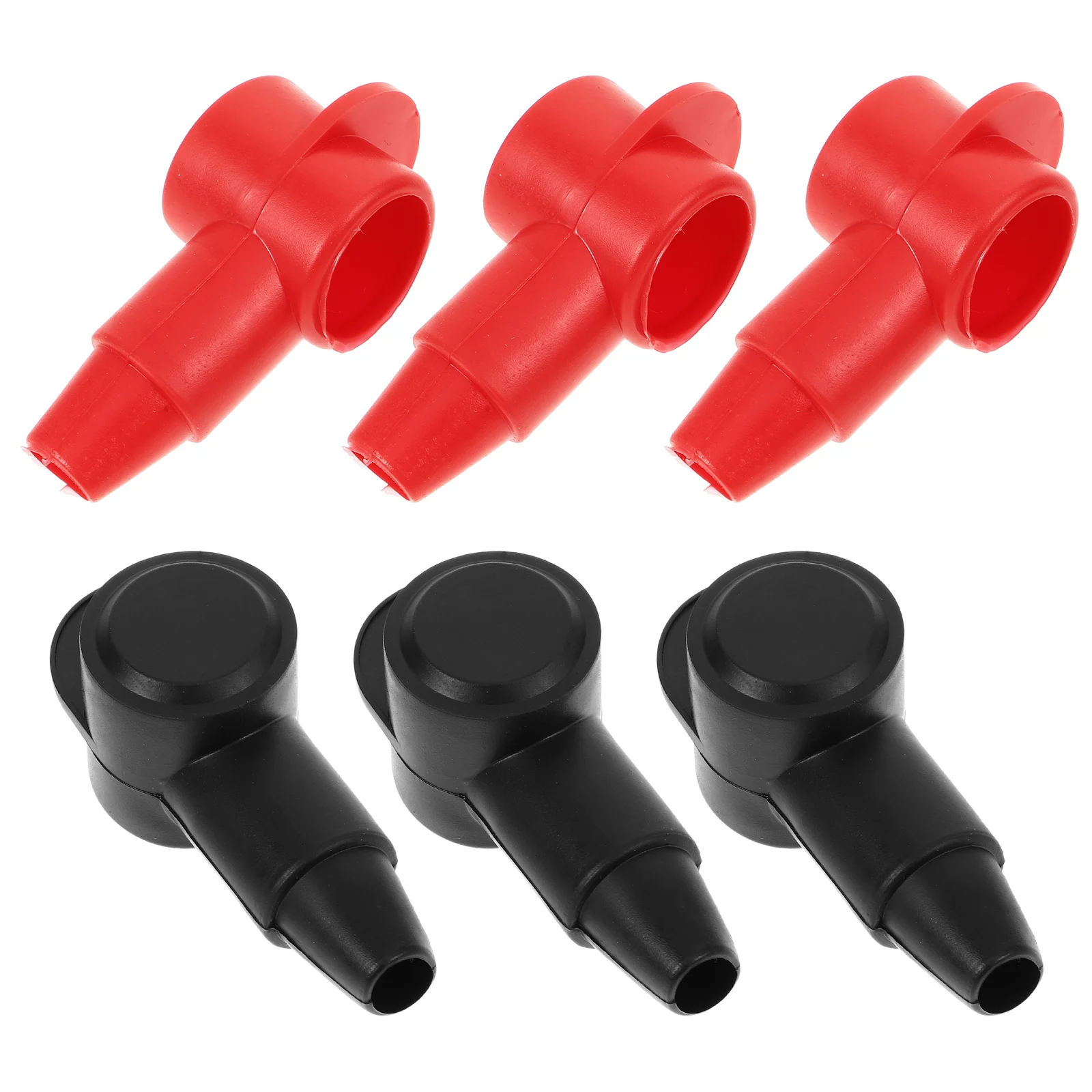 

6pcs Terminal Protectors PVC Covers for Marine RV Boat Protection Truck Accessories Short Circuit Prevention