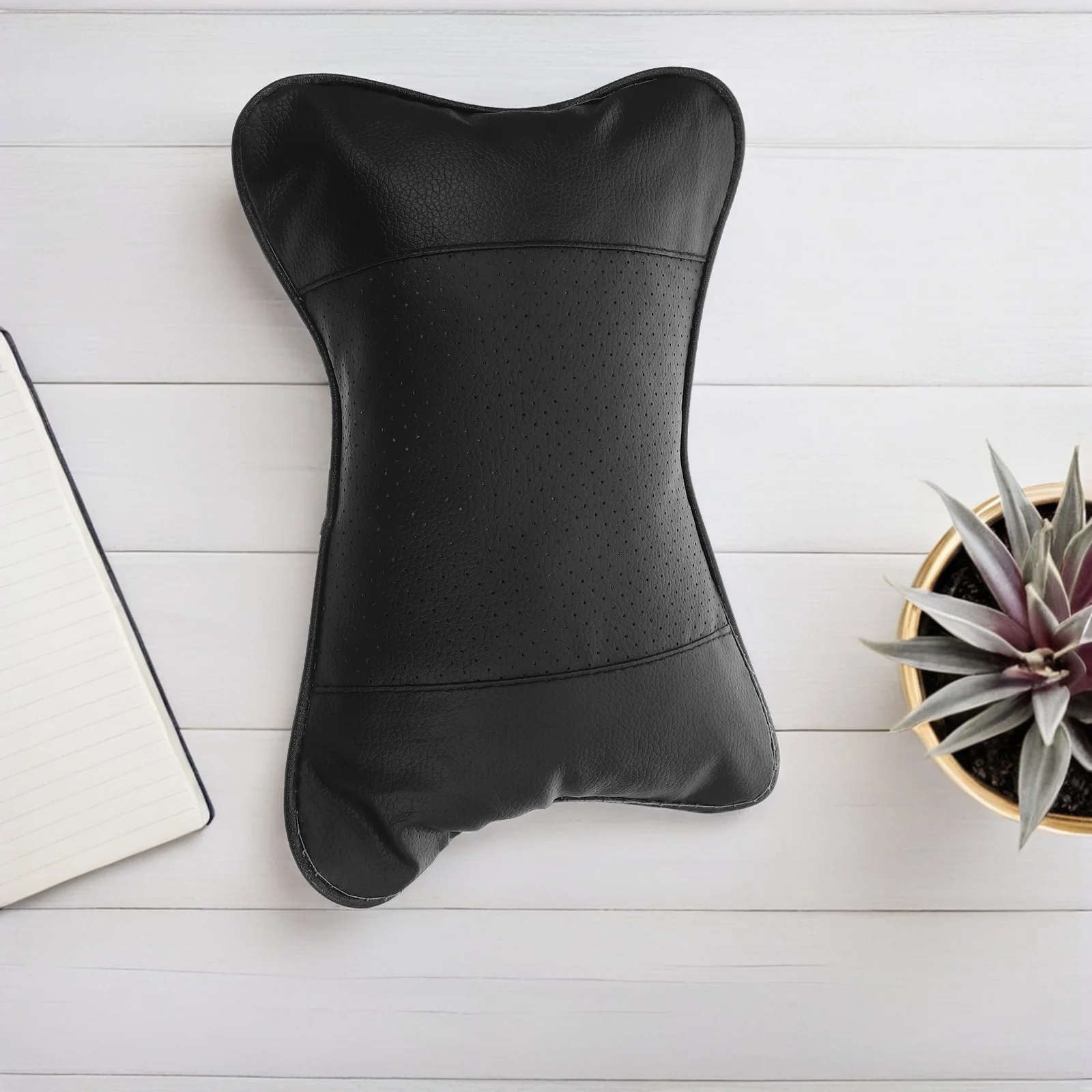 

2 Pcs Car Neck Pillow Auto for Automotive Headrest Cushion Cotton Travel Accessory