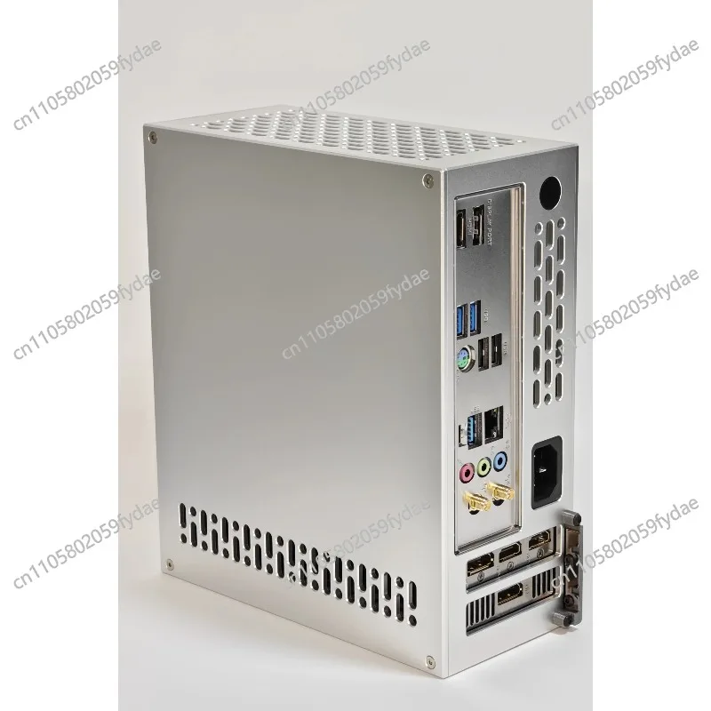 V40 case, half-height 4060, 5060 graphics card, aluminum alloy itx case