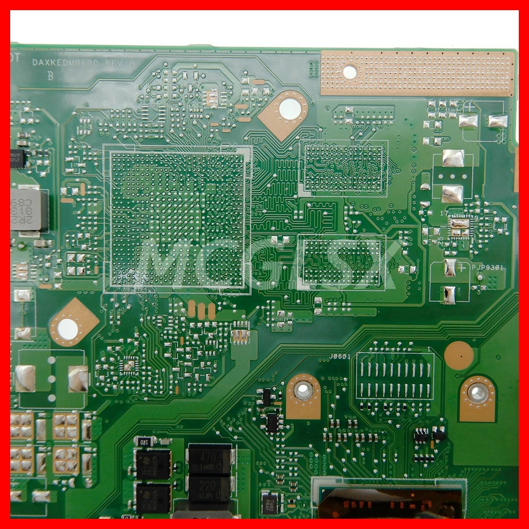 Imagem -03 - Placa-mãe para Laptop para Asus X505ba K505b X505b X505ba A580b X505bab Notebook Mainboard A6-9225 A9-9425 Cpu 4gb 8gb de Ram