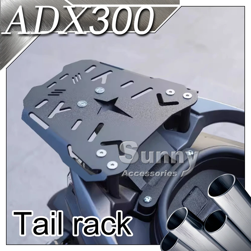 For SYM ADX 300 Husky ADX300 Motorcycle Modified Tail Box Rack Rear Shelf Tail Box Mounting Bracket Modification Parts