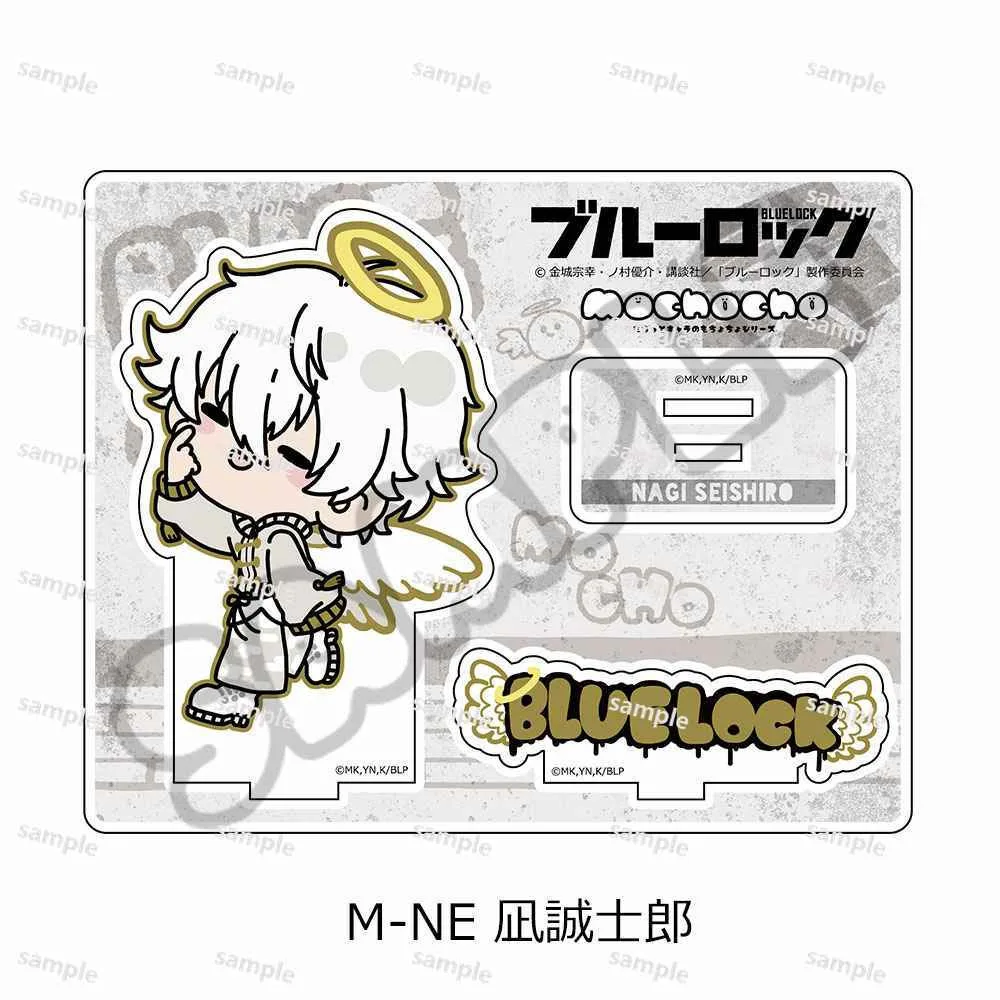 Game Nagi Seishiro Chigiri Hyoma Bachira Meguru Itoshi Rin Acrylic Stand Mini Figure Doll Anime Keychain Cosplay Toy For Gift