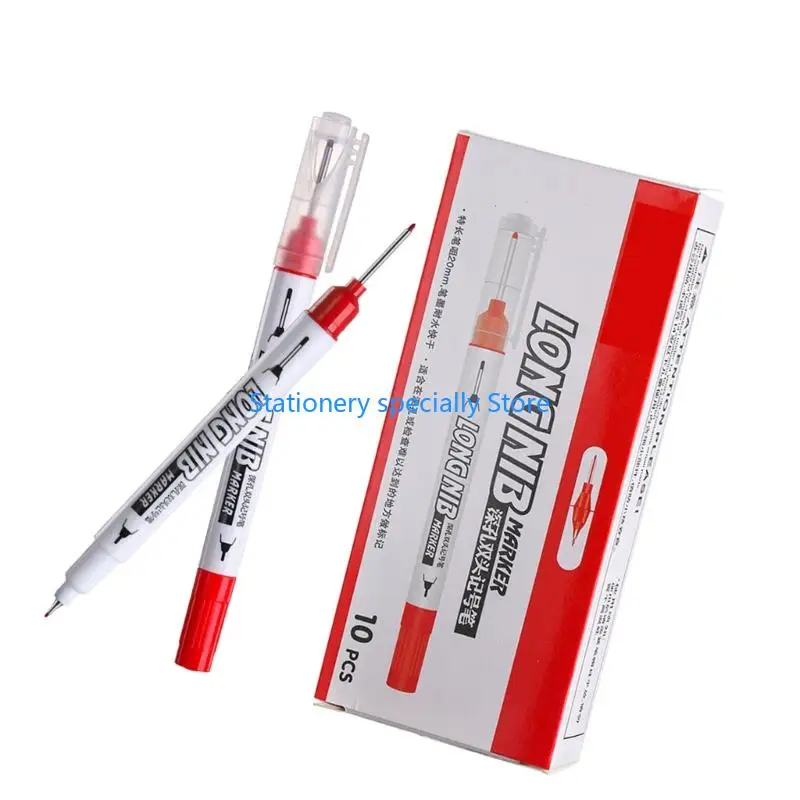 P0RB 10pcs Marcadores dupla face