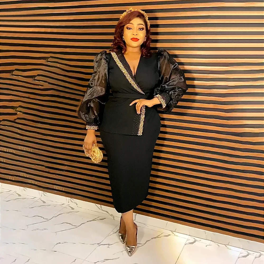 

Африканская одежда для женщин, комплекты из 2 предметов, топы и юбки, костюмы Dashiki Ankara, турецкий наряд, халат больших размеров, свадебные платья