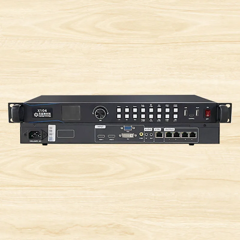 Linsn X104 Full Color LED Display Screen Video Processor HUB75 RGB Digital Sign Controller HDMI VGA DVI Input
