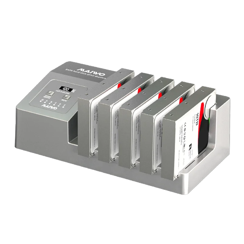 Maiwo five-disk hard disk clone replicator 2.5/3 inch general notebook solid state machinery K3095 silver