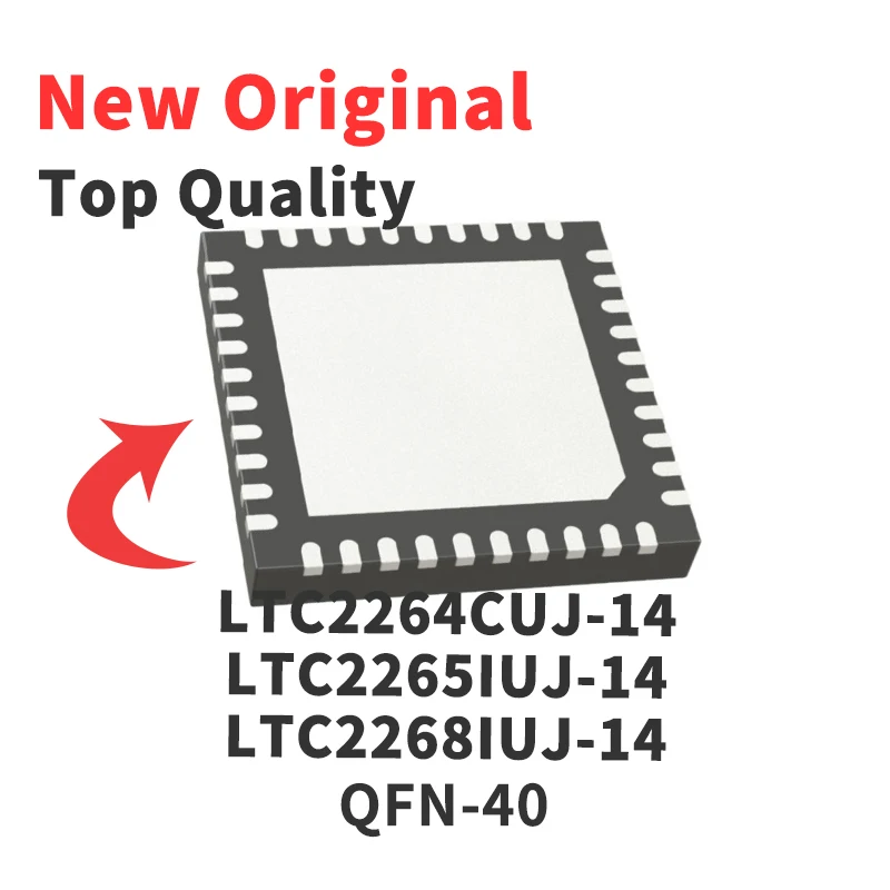 

1 PCS LTC2264CUJ-14 LTC2265IUJ-14 LTC2268IUJ-14 LTC2668CUJ-12 LTC2668IUJ-12 LTC2668IUJ-16 QFN-40 New Original Chip IC