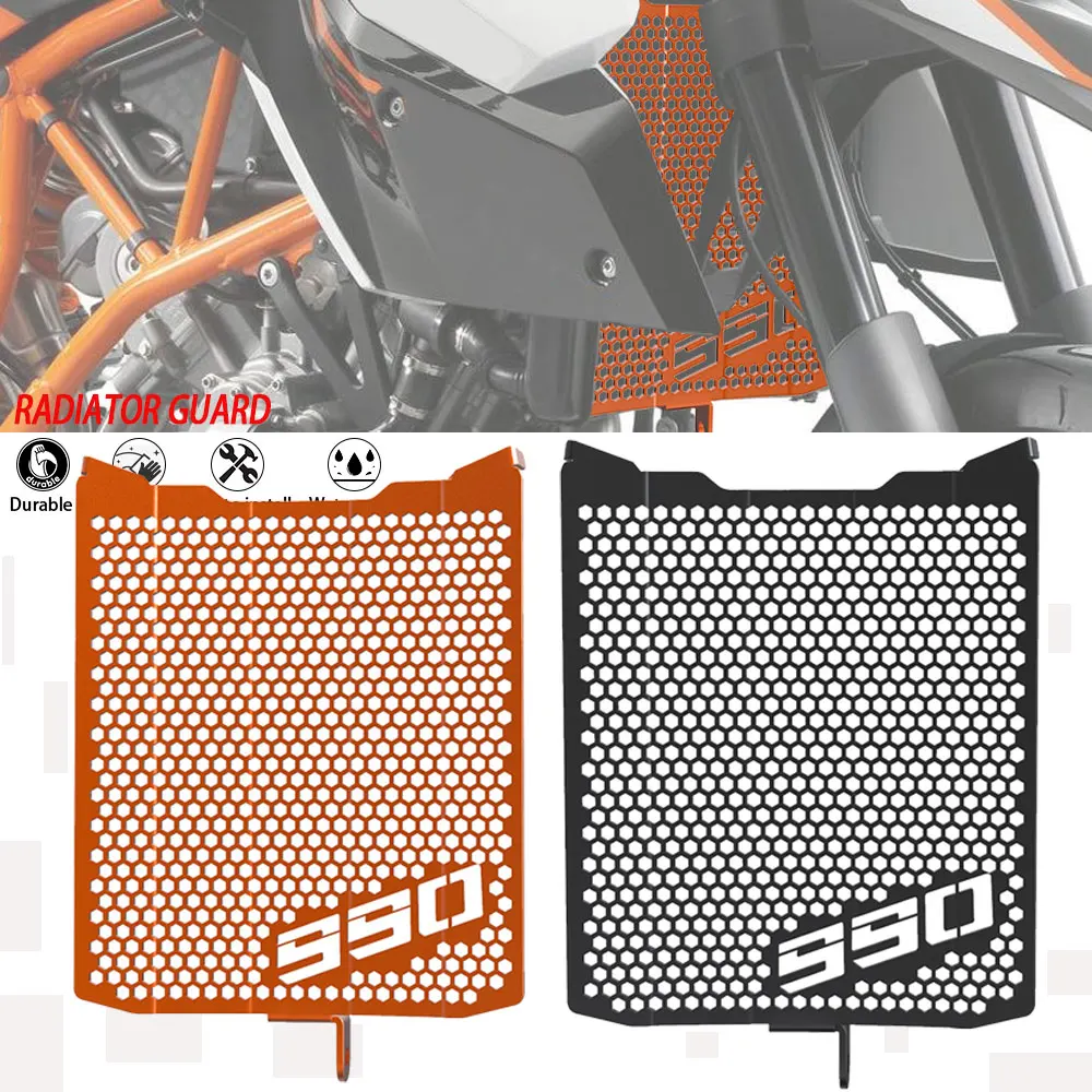 

FOR 990 Supermoto SM-T/SM/-R 990 SM T LC 990 SUPERMOTO LC8/SM R LC8 2009 - 2014 2013 2012 Radiator Grille Guard Cover Protector