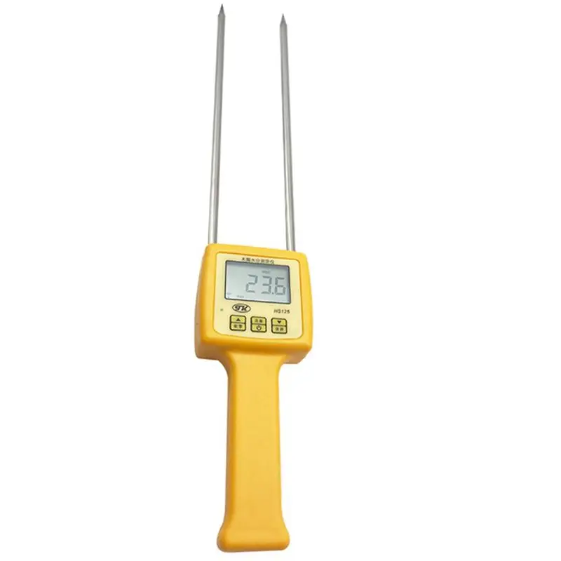 

HLZS-HS125 Wood Moisture Meter Portable Sawdust Moisture Analyzer Tester