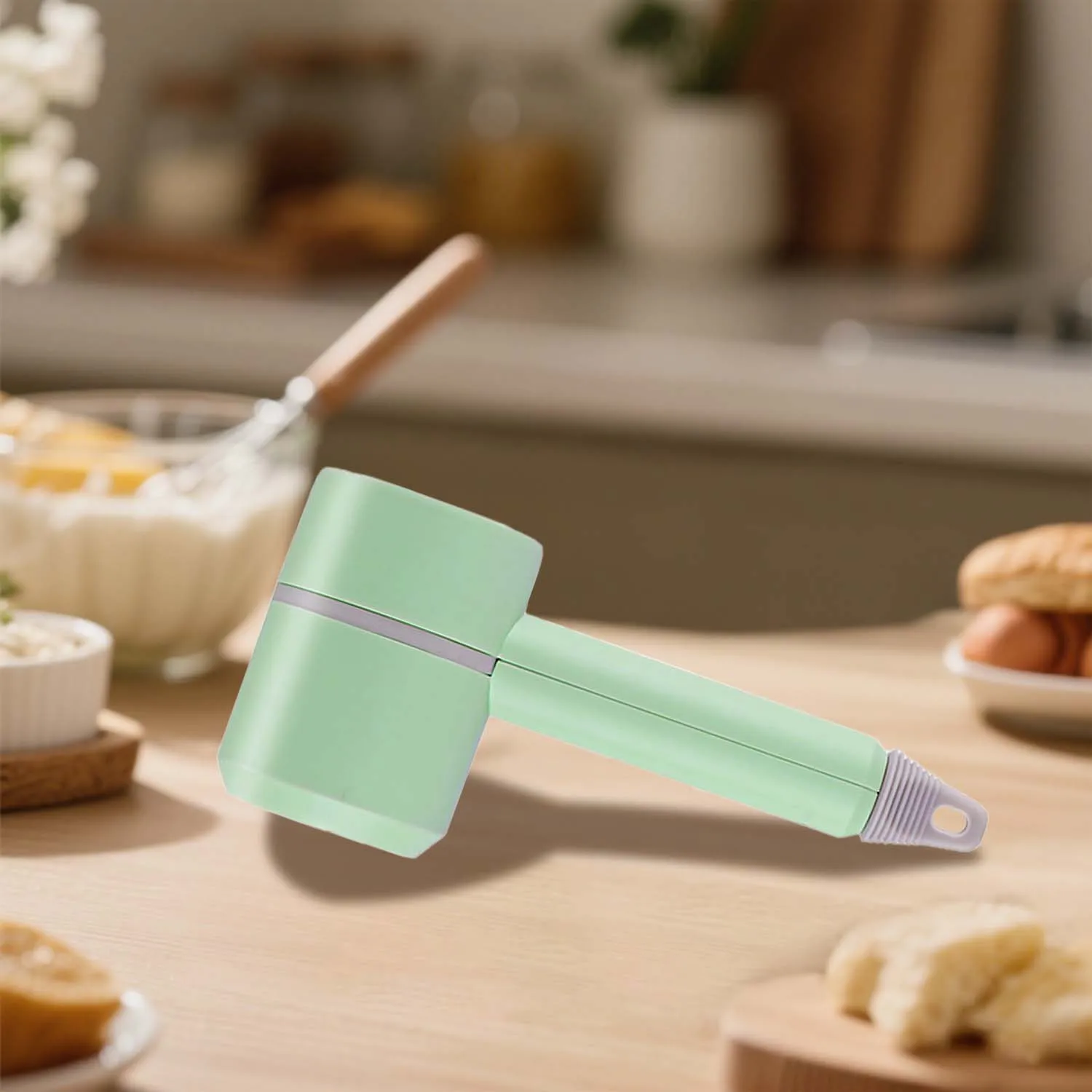 خلاط يدوي لاسلكي، خفاقة كهربائية محمولة مع 3 أوضاع للسرعة، مضرب بيض محمول باليد مع 2 خفق تحريك قابل للفصل