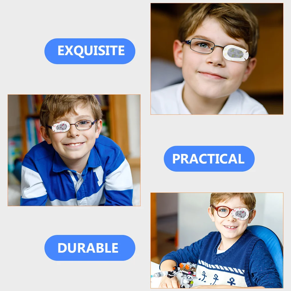 بقع الطباعة الكرتونية للأطفال الحول تصحيح الحول التدريب خفيفة الوزن غير المنسوجة أغطية واحدة يمكن التخلص منها #6