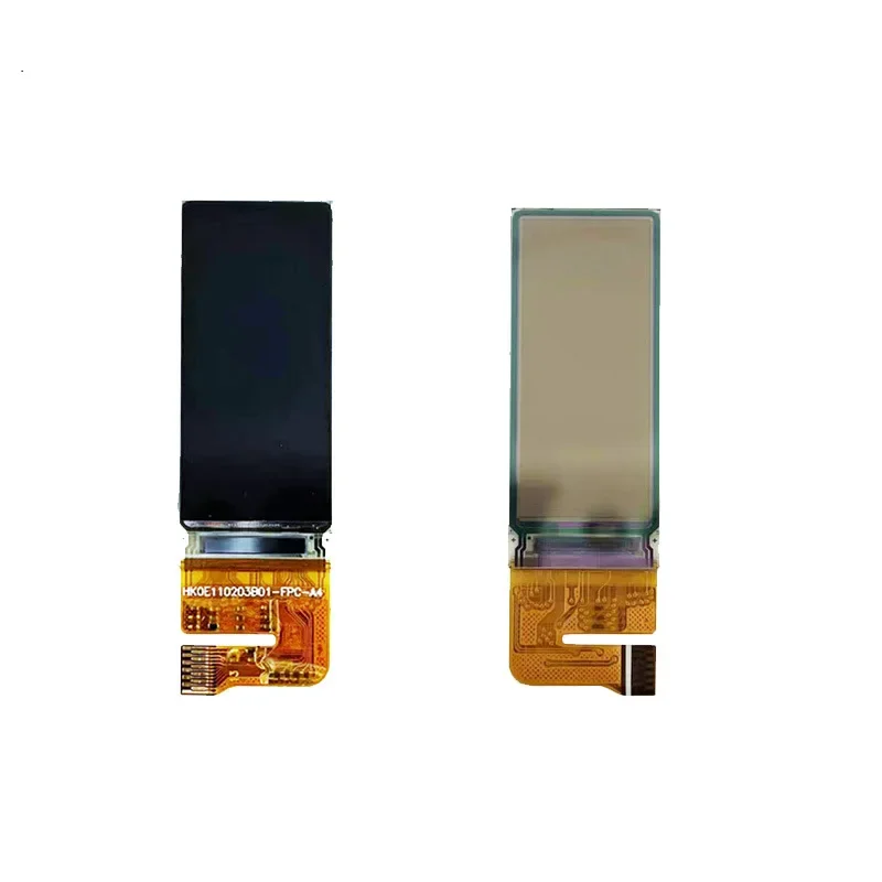 

1.1 inch AMOLED color screen bar screen 126 * 294 proofing touch/cable SPI smart wearable display