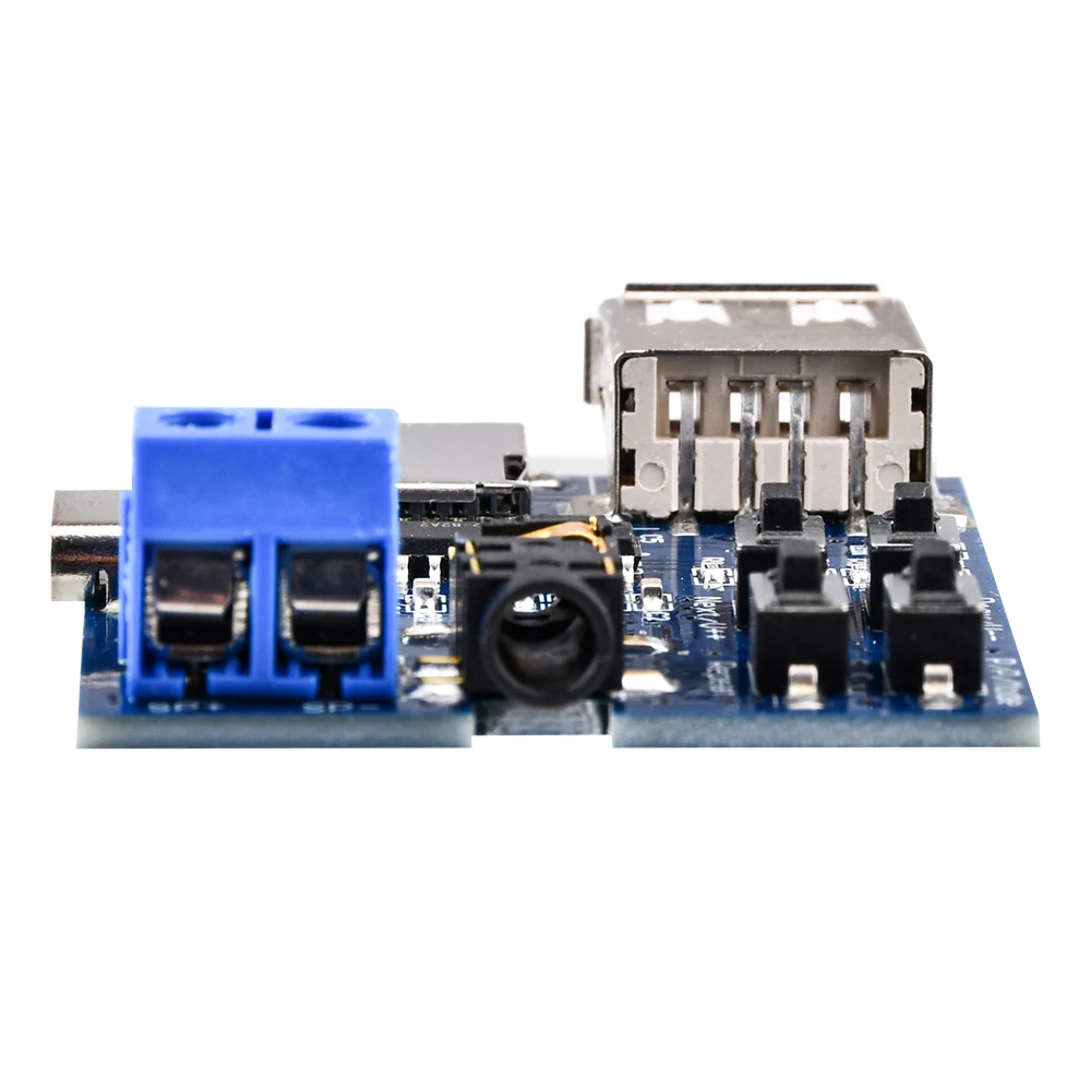 TF-Karten-USB-Stick MP3-Format-Decoder-Board-Modul Verstärker Audio-Player mit Dekodierung – Detail 12