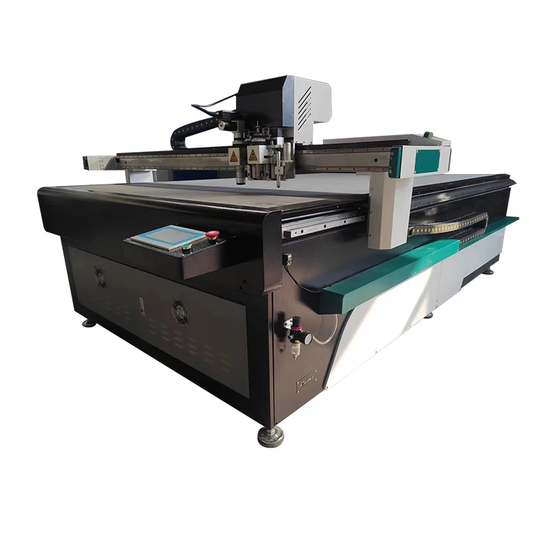 Heavy duty cardboard cut plotter large carton cutting machine cardboard fast food boxes Cnc cutting machine With V Cutter