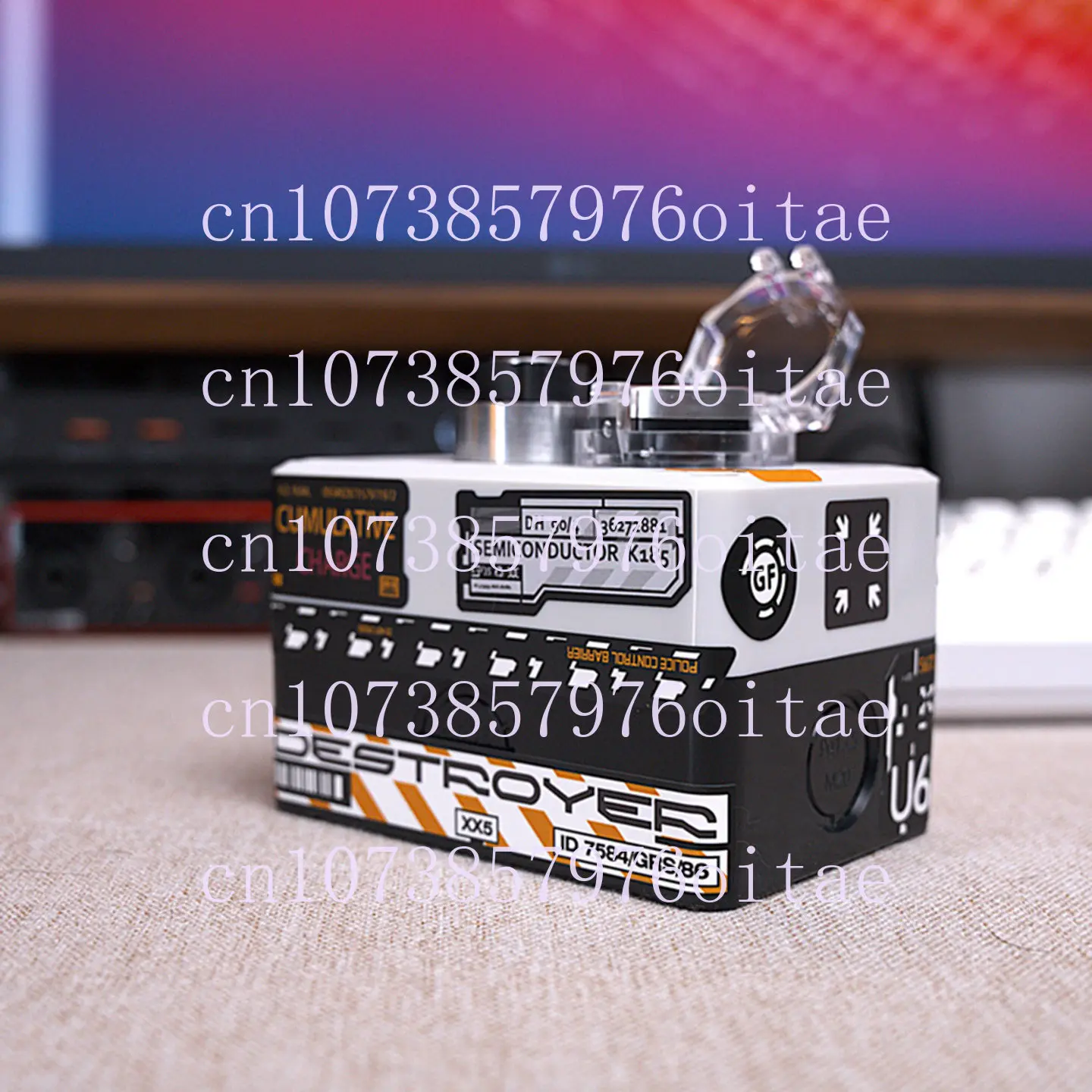 Wireless Desktop Computer Desktop Switch Button, External Host, Wireless Power on Remote Start Switch