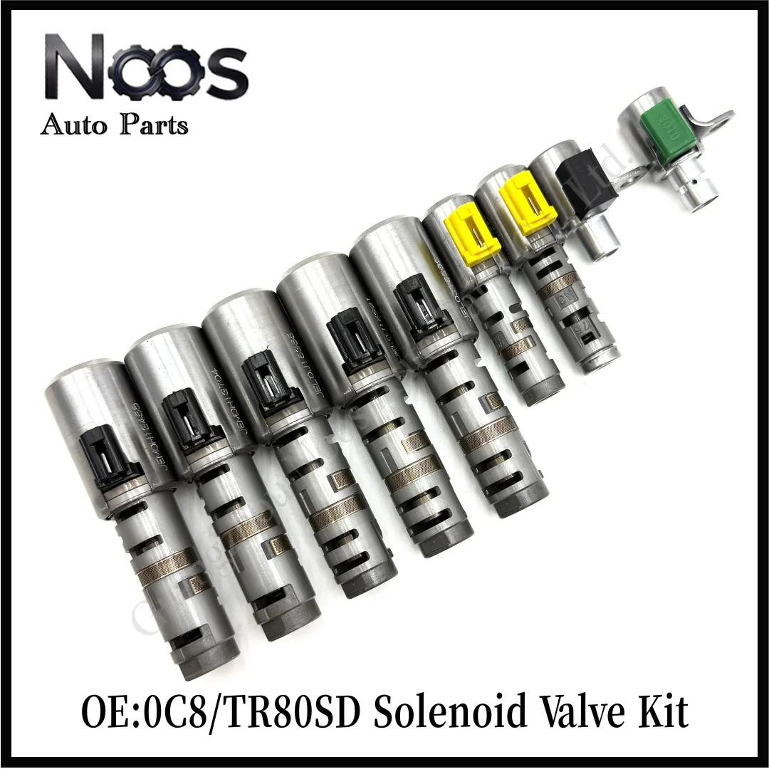 0C8 TR80SD TR-80SD Automatic Transmission Shift Control Solenoid Valve 0C8325039, suitable for Volkswagen, Audi Q7, and Porsche