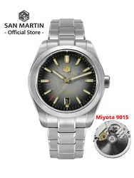 San Martin 36/39/42mm SN0144 JianZhan Dial Gada Watch Miyota 9015 Original Design Men Luxury Dress Automatic Mechanical Watches