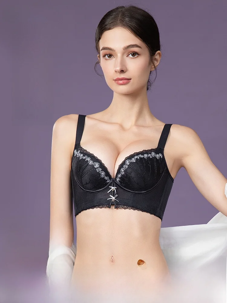 adjustable-a-underwear-women's-anti-sagging-gather-small-breasts-appear-large-reduce-side-breasts-thiened-lingerie