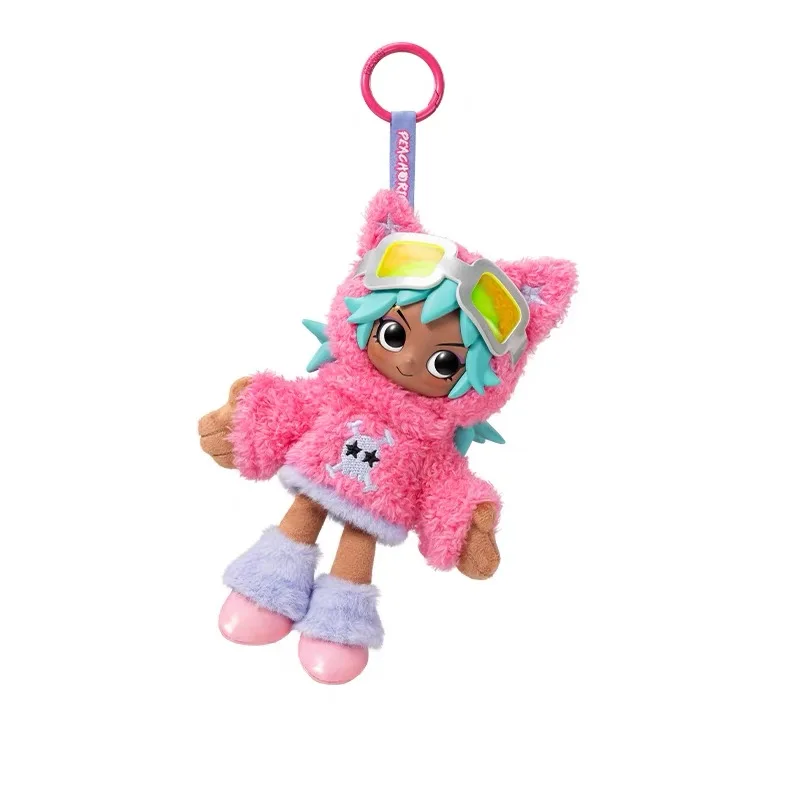 

POP MART Peach Riot Fruit Punch Series Plush Pendant Mystery Box Genuine Blind Box Guess Toys Bag Ornament Figurines Home Decor