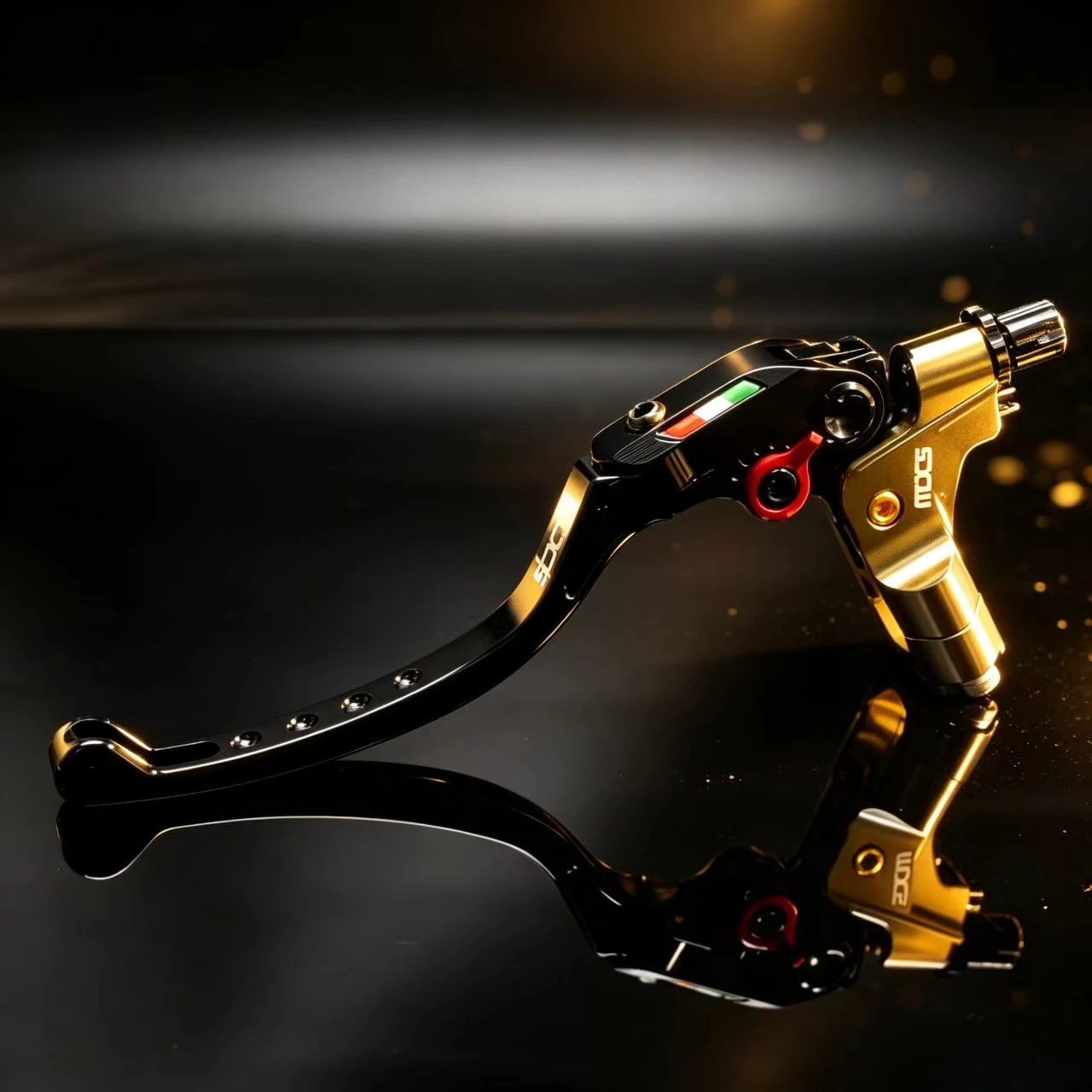 MXS universal 22 handlebar motorcycle CNC wire harness clutch effortless lever 6-section adjustment rod