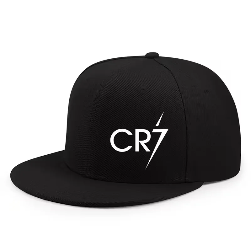 Personalizzato Punk Unisex Ronaldos Calcio Regalo Calcio CR7 Cappello da camionista Berretto da baseball regolabile per adulti Uomo Donna Protezione solare Cappello da papà