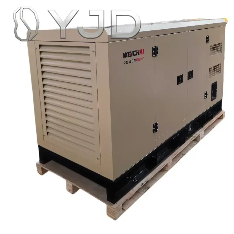 2026 Global Power Weichai 5-3000kW 60/50Hz Open Frame ATS Silent Diesel Generator Set 1800 RPM