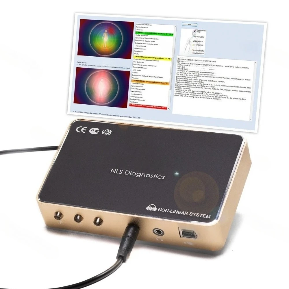 

2023 Bioplasm Nls Health Analyzer Diagnostic Tester Bioresonance Scanner with Therapy Function