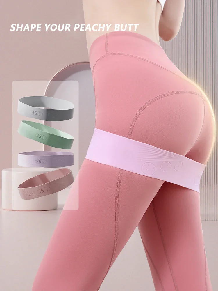 

Эспандер для йоги, силиконовая эластичная лента, круг сопротивления, фитнес, приседания, силовые тренировки, персиковые ягодицы, керлинг бедер