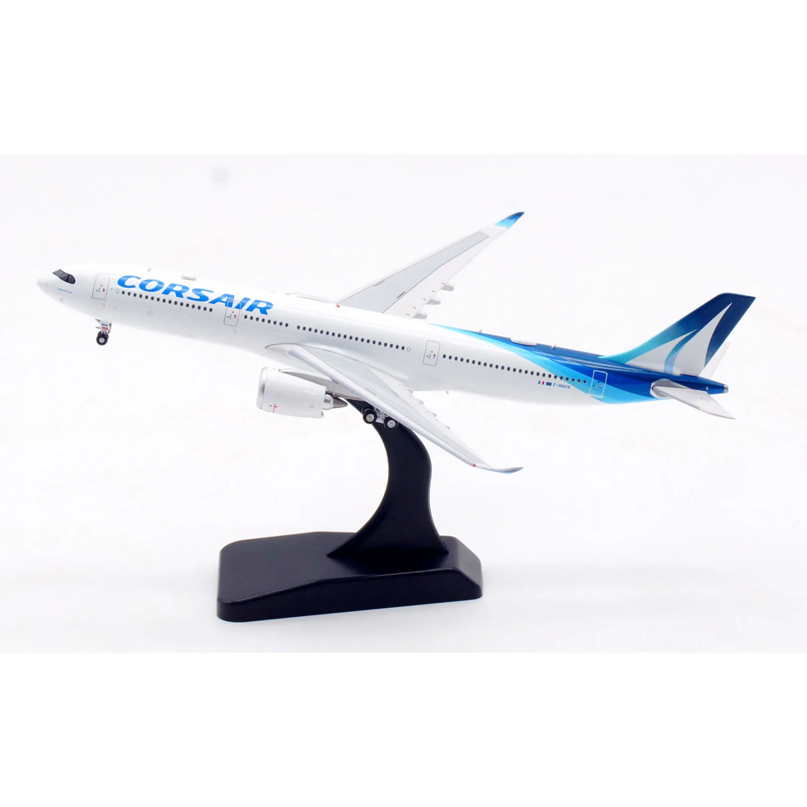 AV4225 Alloy Collectible Plane Gift Aviation 1:400 Corsair Airbus A330-900 Diecast Aircraft Model F-HHUG With Tractor & Stand