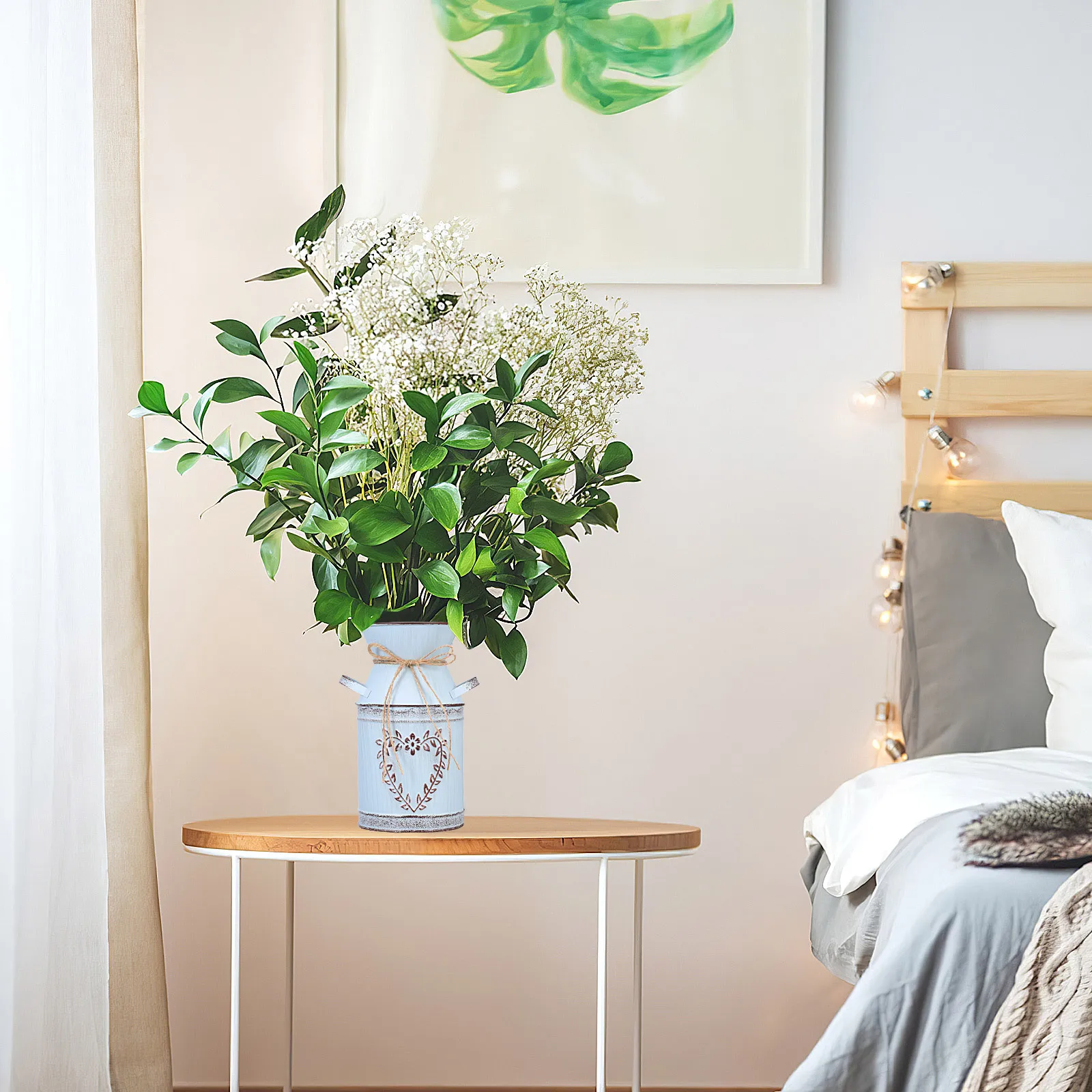 1 قطعة حامل نبات القلب الحديد أصيص زهور قوي متعدد الوظائف زخرفة المنزل النبات عرض وعاء زجاجة زهور زخرفة المنزل ،