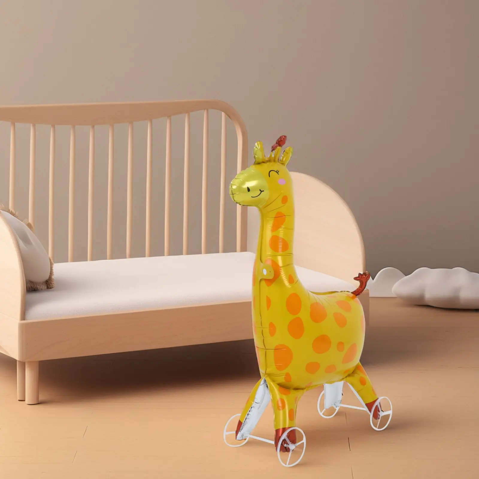 

Inflatable Giraffe Aluminum Film Animal Birthday Decorations Party Supplies Zoo Animals