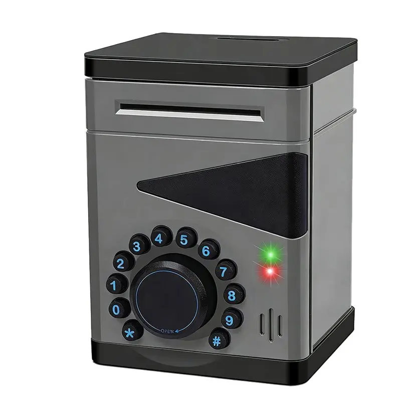 CYGJ-Boy For Kids Piggy Bank, Electronic Bank, Safe For Kid, Cultivating Good Saving Habit, For 3 4 5 6 7 8-12 Years