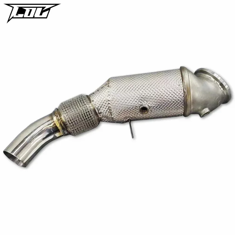 Exhaust Downpipe For 118/218/220 B38 1.5T 2015-2018 Racing Performance Car Exhaust Pipe High flow catted downpipe