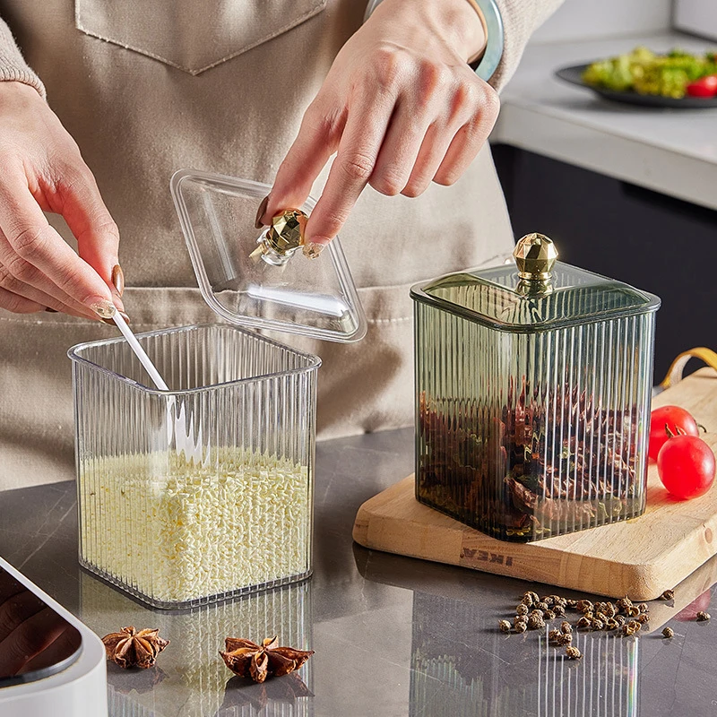 Caja de almacenamiento de algodón transparente, organizador de lápiz labial de maquillaje de escritorio con tapa, joyero a prueba de polvo, estuche para hisopo de baño