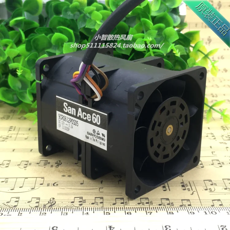 ORIGINAL 9CR0612P0S05 6076 60*60*76mm KIPAS PENDINGIN RADIATOR BARU